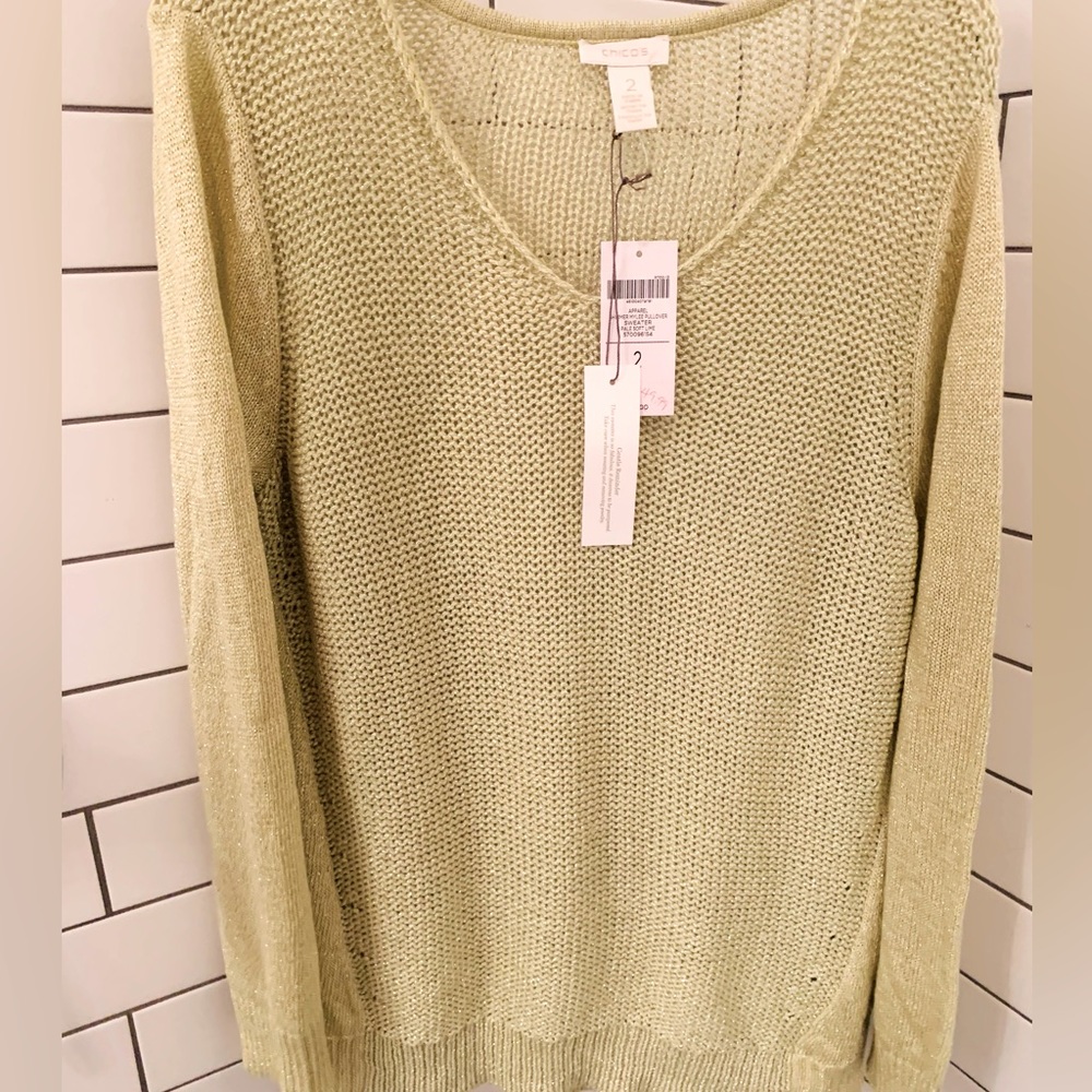 NWT Chico’s size 2 Sweater